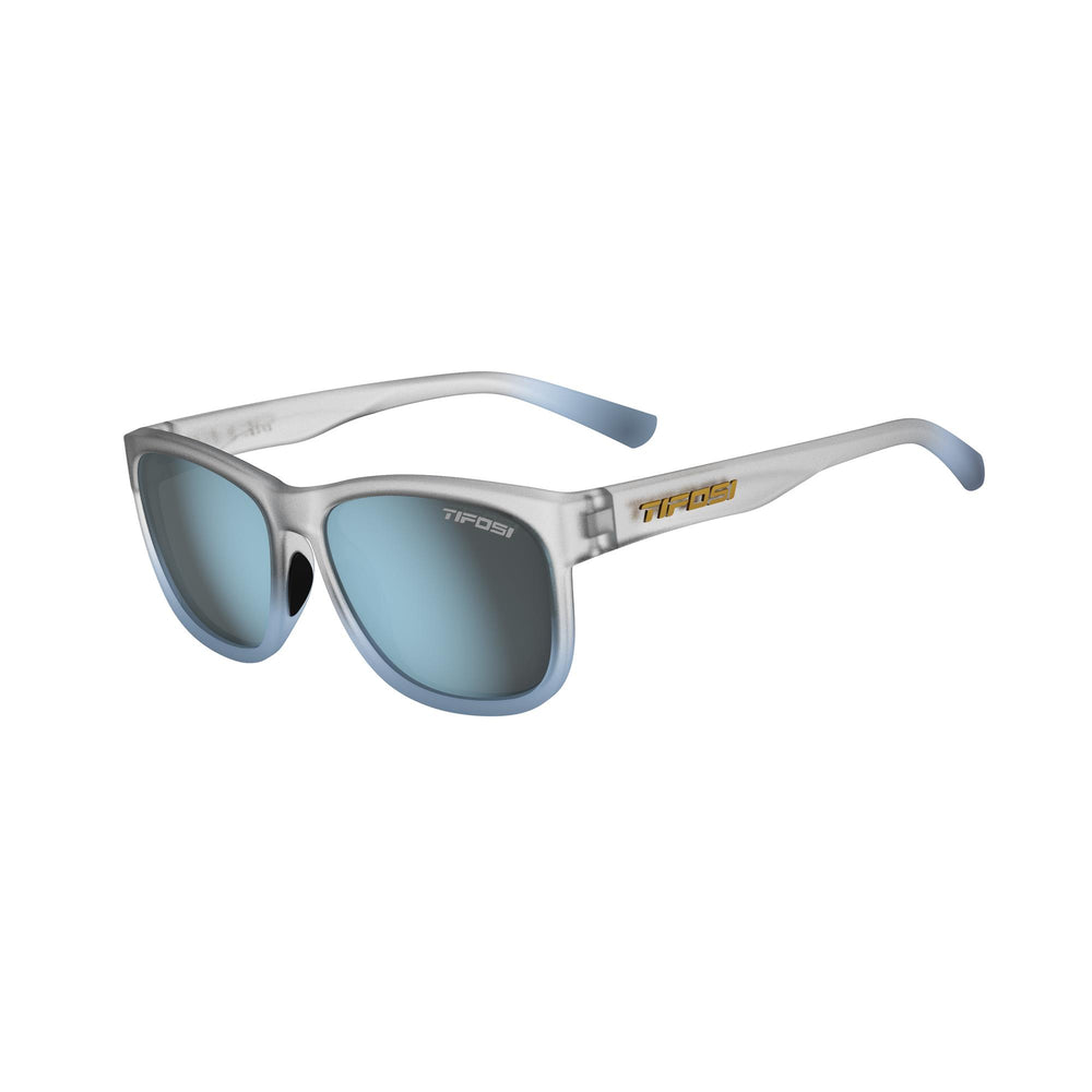 Tifosi Swank XL Single Lens Sunglasses in Frost Blue