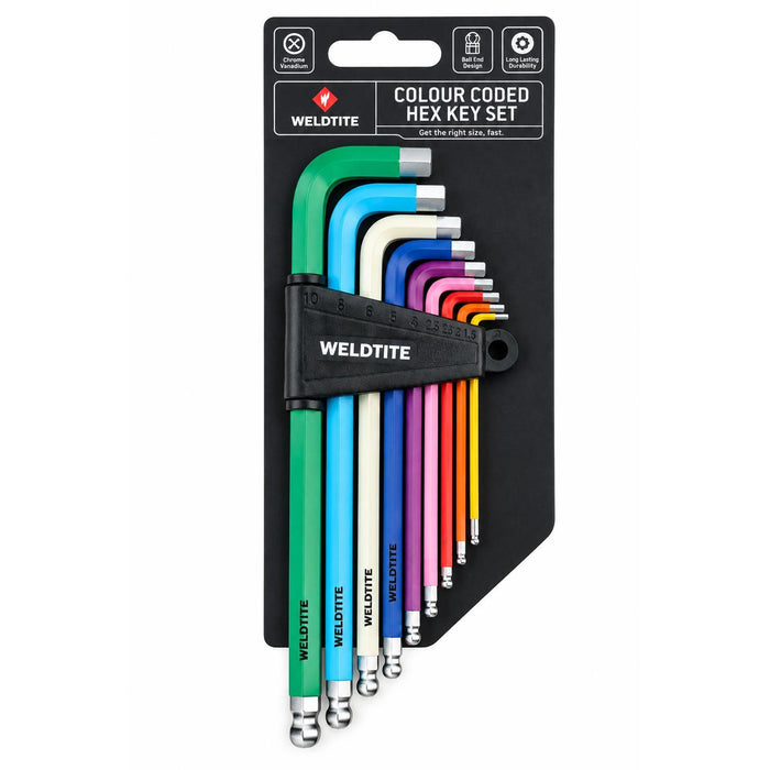 Cyclo Hex. Key Ball End Wrench Set (8)