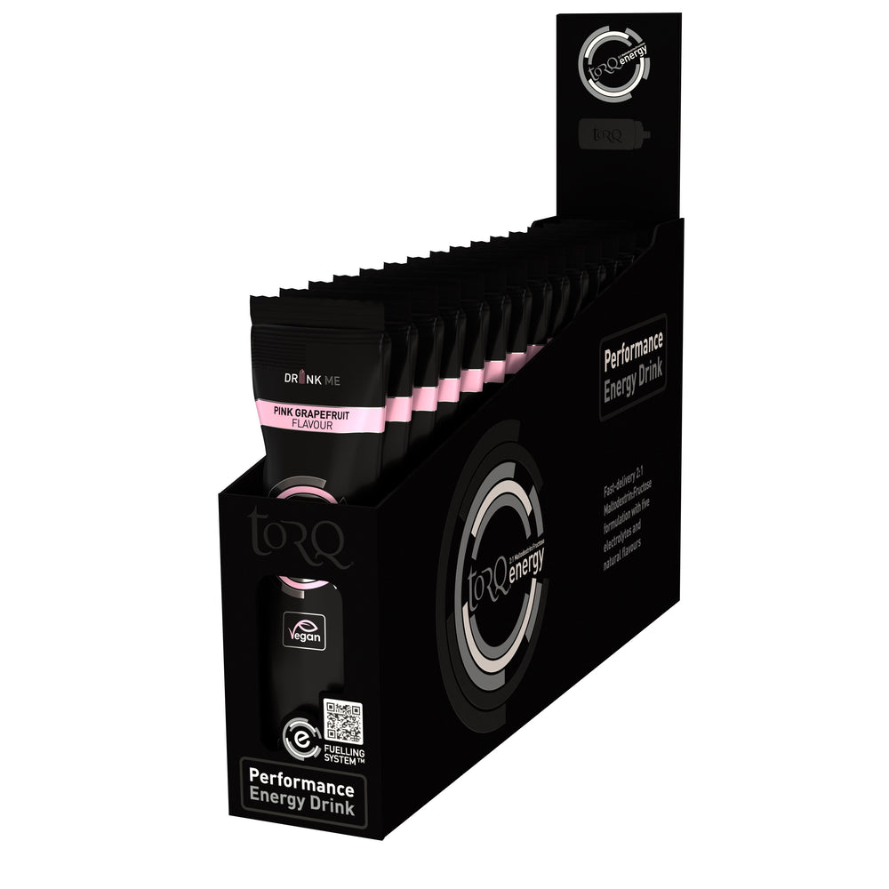 Torq Energy Drink Single Serve Sachets (15 X 33g): PINK GRAPEFRUIT size