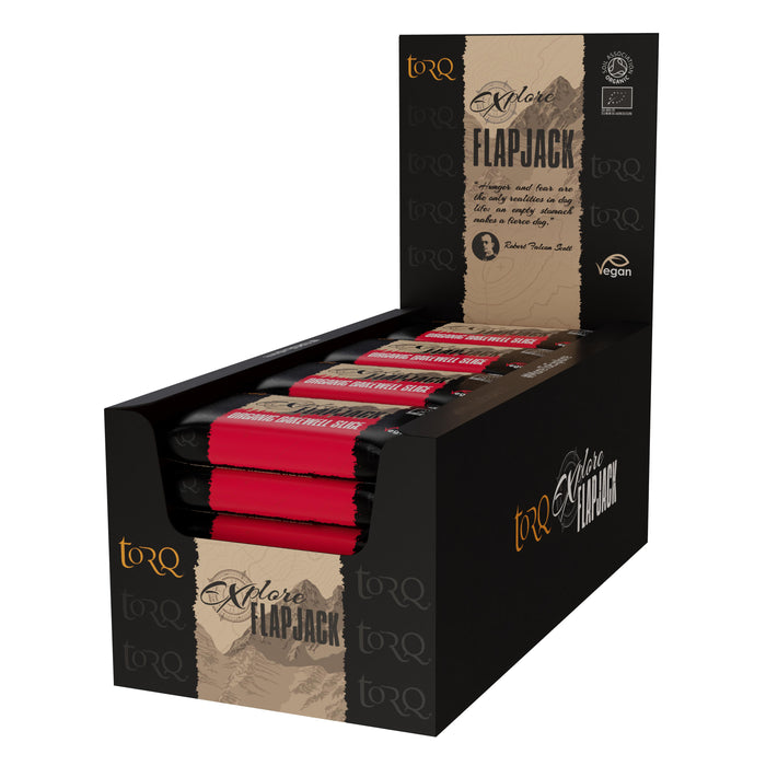 Torq Explore Flapjack (20 X 65g): BAKEWELL SLICE size