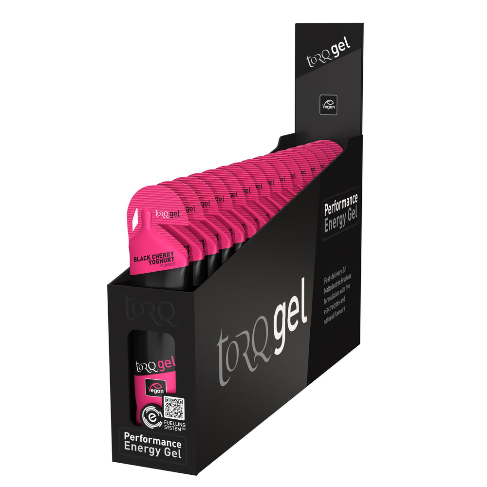 TORQ Energy Gel 45g BLACK CHERRY YOGHURT