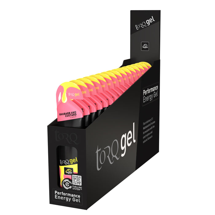 Torq Energy Gel (15x 45g): RHUBARB CUSTARD size