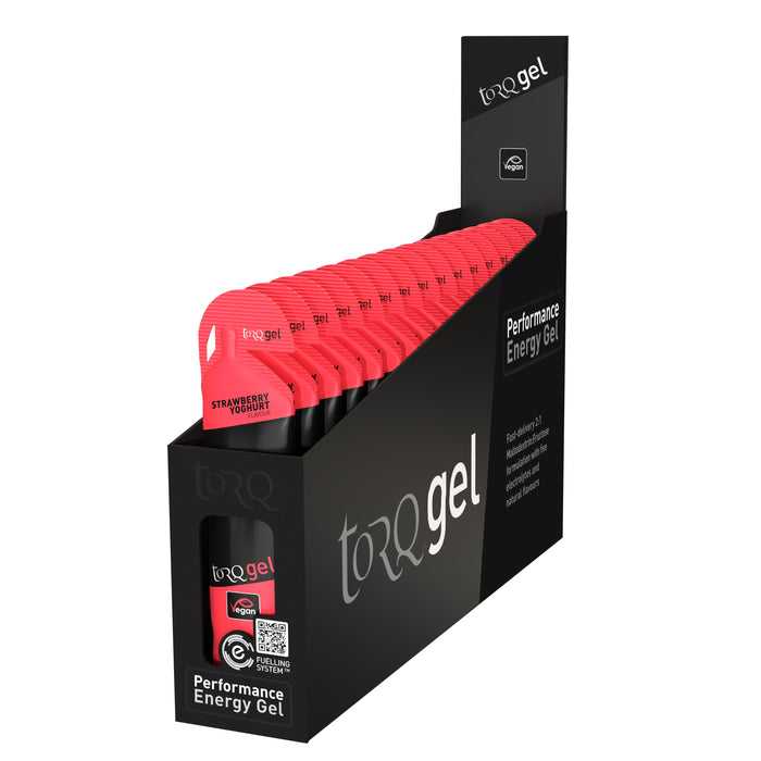 Torq Energy Gel (15x 45g): STRAWBERRY YOGHURT size