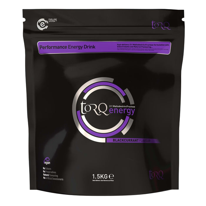 TORQ Energy Drink (1 x 1.5kg): BLACKCURRANT