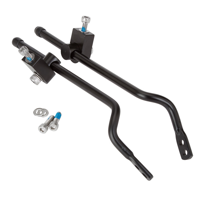 Tortec Rack Fittings Silver/Black: BLACK 26-700C