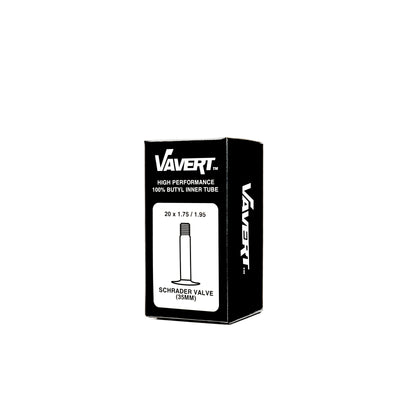 VAVERT Inner Tube 20x1.75/1.95 Schrader Valve