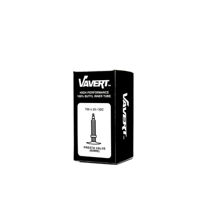 VAVERT Inner Tube 700x25/32C Presta Valve (60mm)