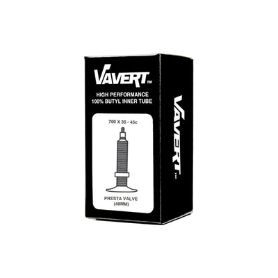 VAVERT 700x35-45c Presta Valve (48mm) Inner Tube