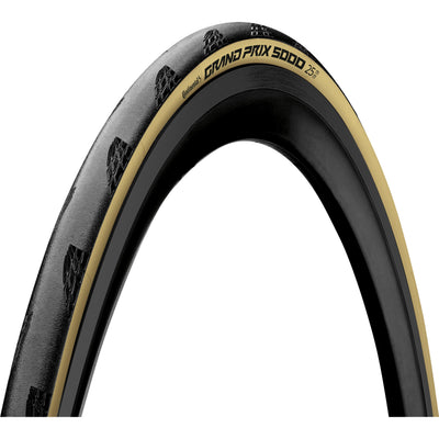 Continental GP5000 AS TR All-Season Tubeless Ready Tyre in Cream