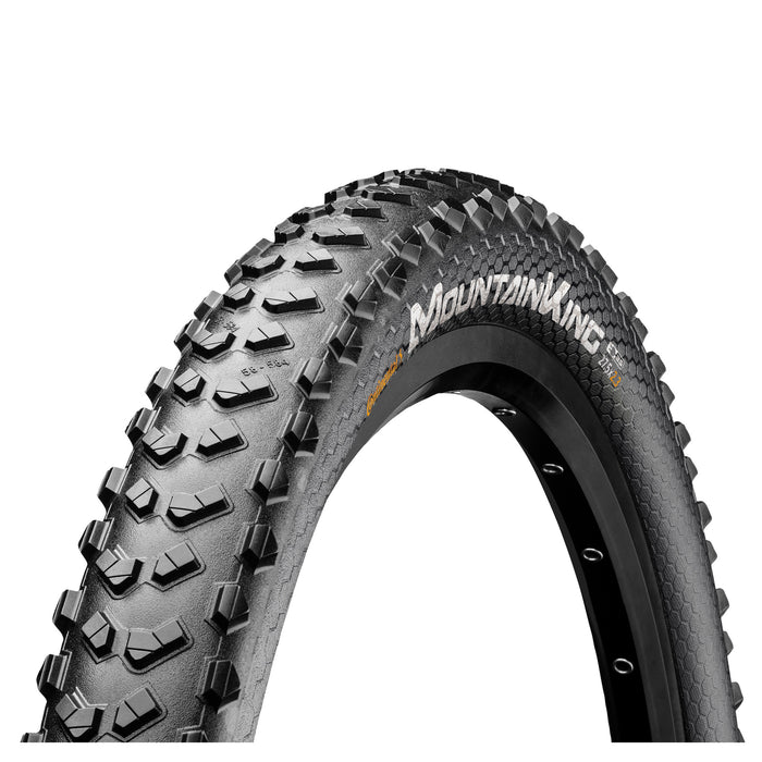 Continental Mountain King Tyre - Wire Bead: 27.5X2. 30 BLACK/BLACK 27.5x2.30