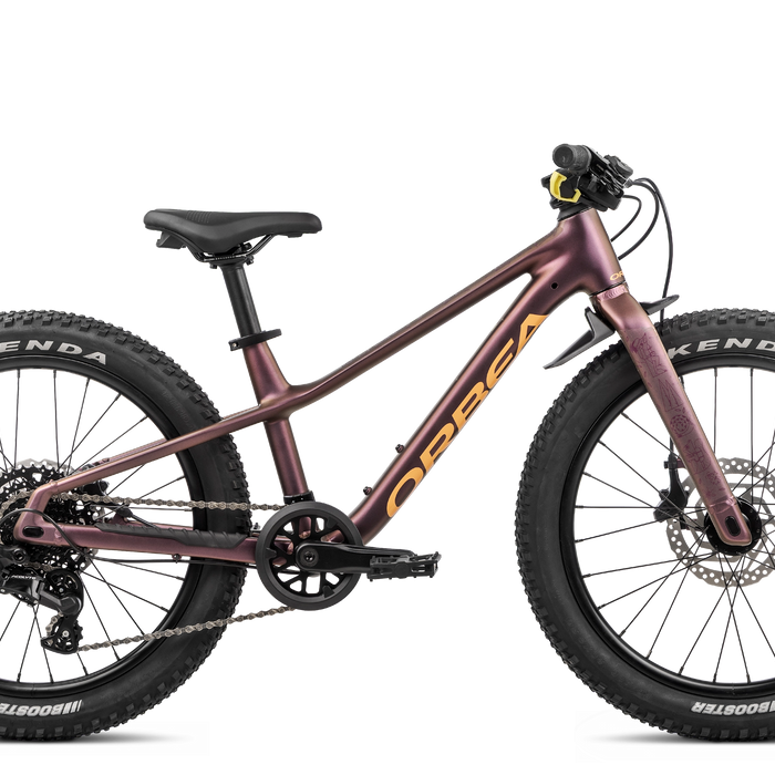 2027 Orbea KIMU 20 H20 20 Inch Kids Mountain Bike in Metallic Sun Set