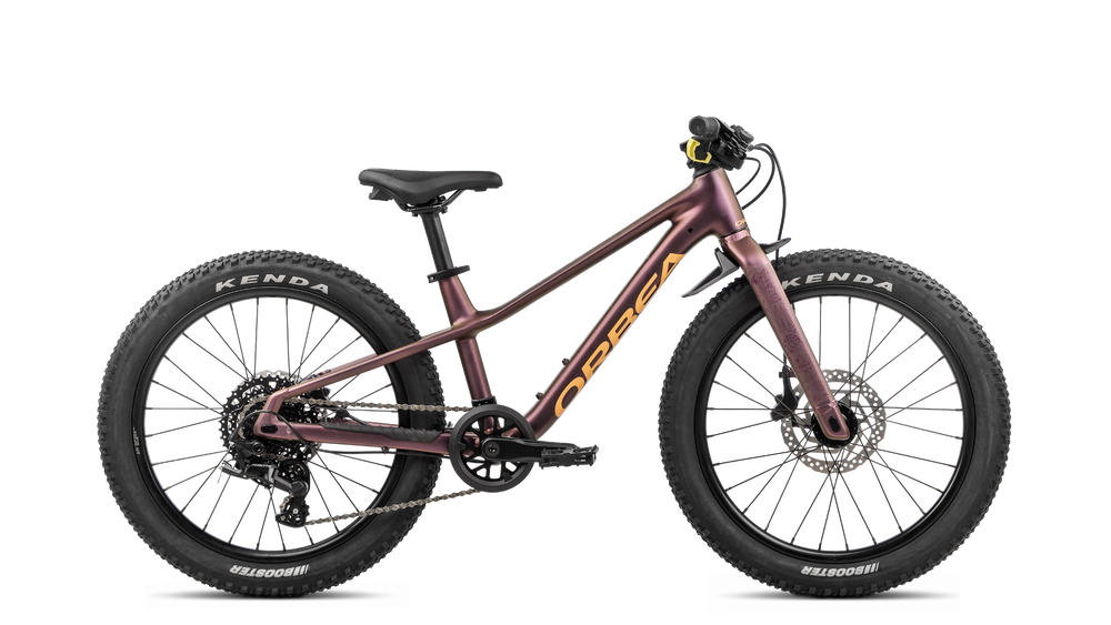2027 Orbea KIMU 20 H20 20 Inch Kids Mountain Bike in Metallic Sun Set