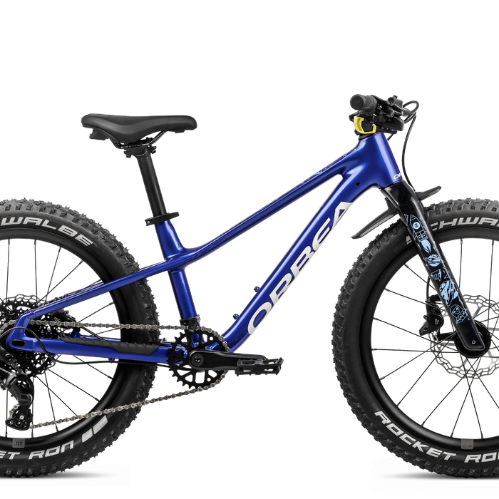 2027 Orbea KIMU 20 H10 20 Inch Kids Mountain Bike in Cobalt Blue