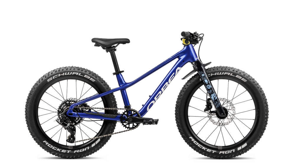 2027 Orbea KIMU 20 H10 20 Inch Kids Mountain Bike in Cobalt Blue