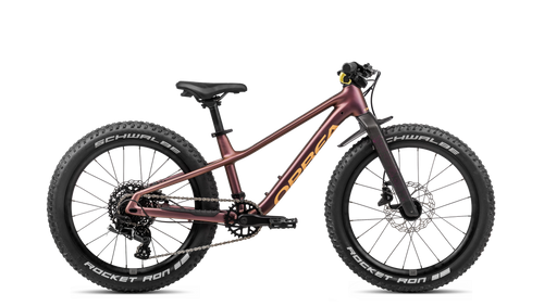 2027 Orbea KIMU 20 H10 20 Inch Kids Mountain Bike in Metallic Sun Set
