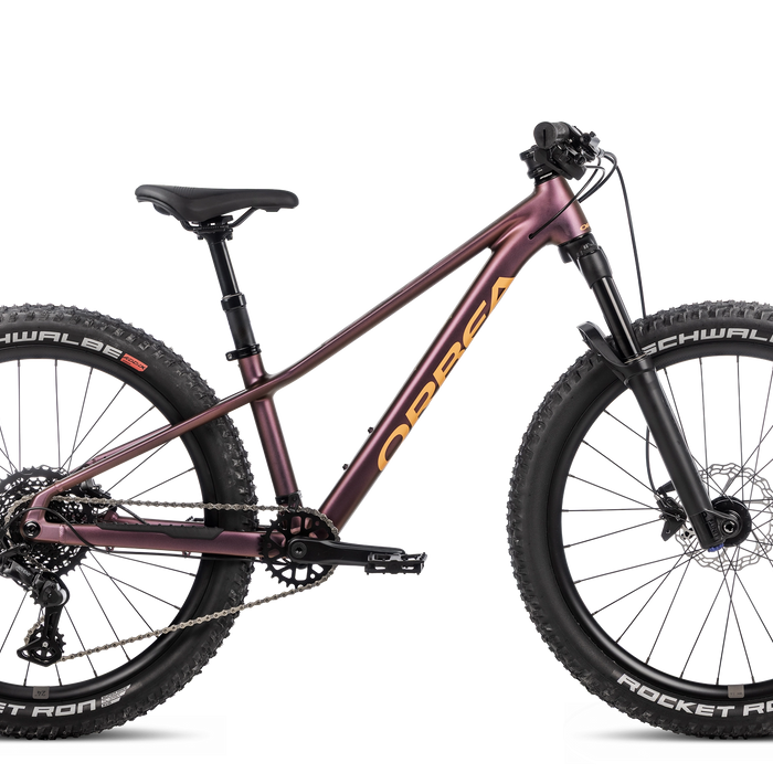 2027 Orbea KIMU 24 H10 TR 24 Inch Kids Mountain Bike in Metallic Sun Set