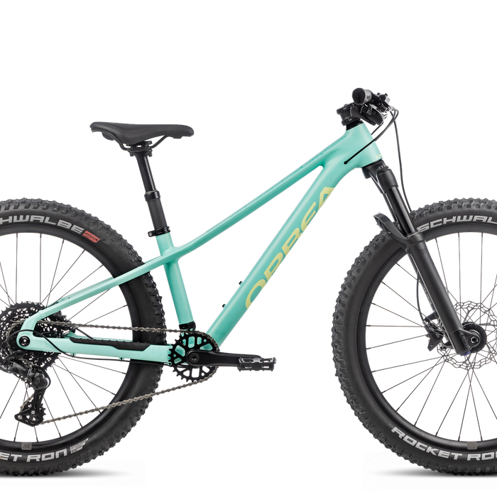 2027 Orbea KIMU 24 H10 TR 24 Inch Kids Mountain Bike in Aloha Green