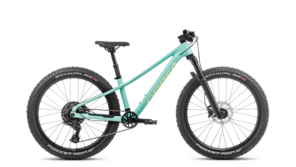 2027 Orbea KIMU 24 H10 TR 24 Inch Kids Mountain Bike in Aloha Green