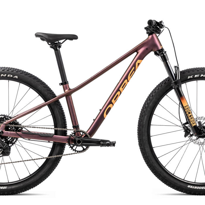 2027 Orbea KIMU 27 H20 27 Inch Kids Mountain Bike in Metallic Sun Set