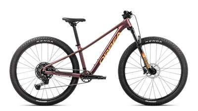 2027 Orbea KIMU 27 H20 27 Inch Kids Mountain Bike in Metallic Sun Set