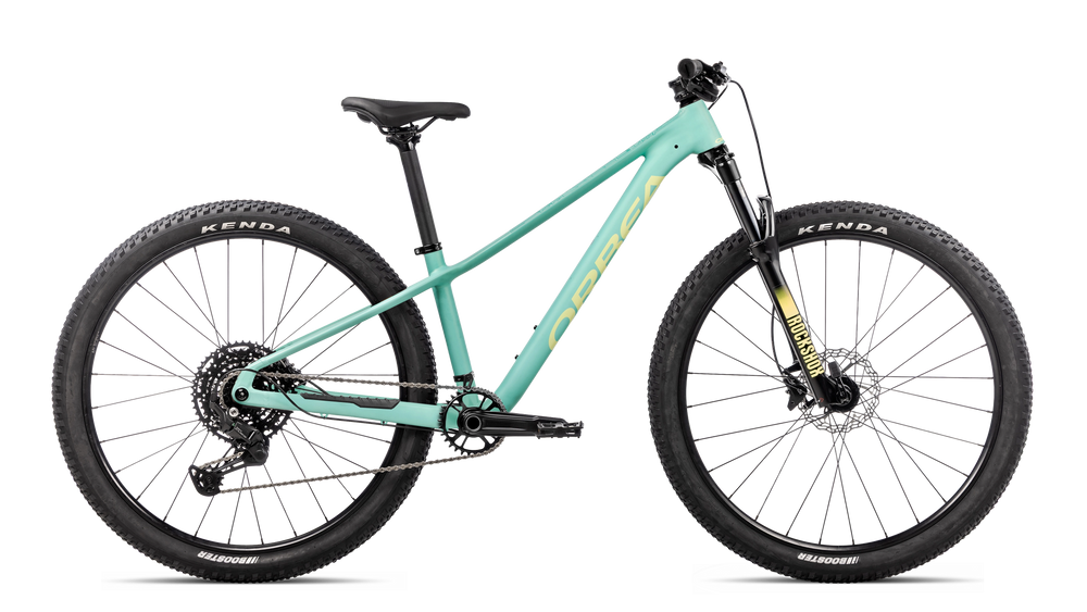 2027 Orbea KIMU 27 H20 27 Inch Kids Mountain Bike in Aloha Green