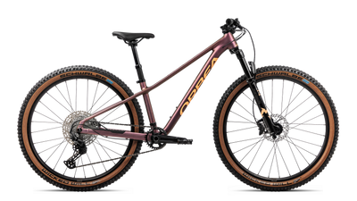 2027 Orbea KIMU 27 H10 27 Inch Kids Mountain Bike in Metallic Sun Set