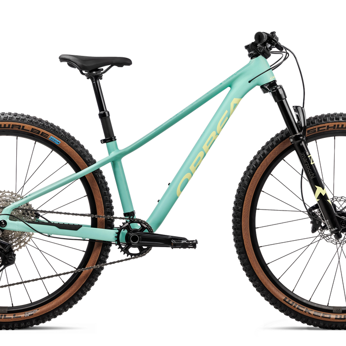 2027 Orbea KIMU 27 H10 27 Inch Kids Mountain Bike in Aloha Green