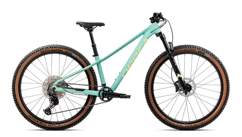 2027 Orbea KIMU 27 H10 27 Inch Kids Mountain Bike in Aloha Green