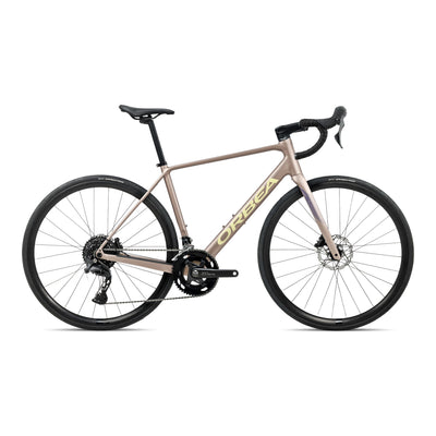 Orbea AVANT H50 Road Bike in Nickel-Acid Gum (Matt), side view