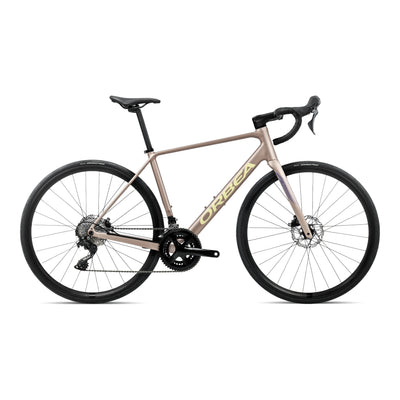 Orbea AVANT H40 Road Bike in Nickel-Acid Gum (Matt), side view