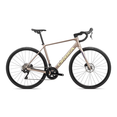 Orbea AVANT H30 Road Bike in Nickel-Acid Gum (Matt), side view