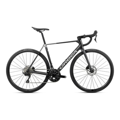 Orbea ORCA M30 Road Bike in Diamond Carbon View (Matt) - Titan Grey (Gloss), side view