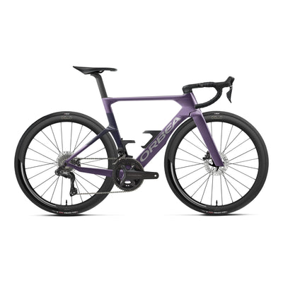 Orbea ORCA AERO M20i LTD Road Bike in Royal Plum (Matt) - Fantasy Purple C. View (Gloss), side view