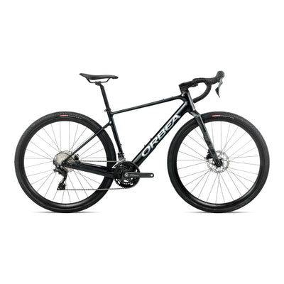Orbea TERRA H40 Road Bike in Diamond Black - Diamond Carbon View (Gloss), side view