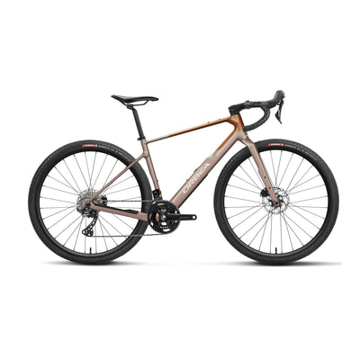 Orbea TERRA M30TEAM Road Bike in Nickel - Met Cinnamon (Matt), side view