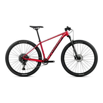 2027 Orbea Onna 27 20 Hardtail Mountain Bike in Burning Red (Gloss) - Black (Matt), side view