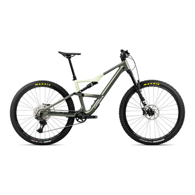 Orbea OCCAM SL H10 Mountain Bike in Spaceship Green - Acid Gum (Gloss), side view