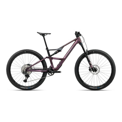 Orbea OCCAM SL M30 Mountain Bike in Sunset Carbon View - Black (Matt), side view