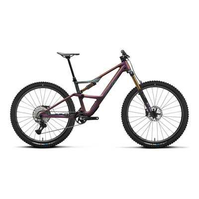Orbea OCCAM SL M10 Mountain Bike in Sunset Carbon View - Black (Matt), side view