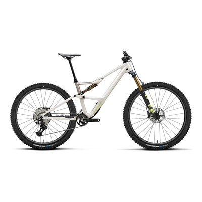 Orbea OCCAM SL M10 Mountain Bike in Ivory White - Nickel (Gloss), side view