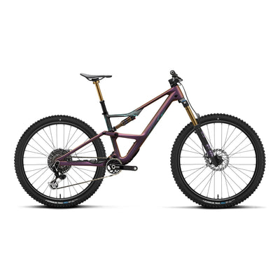 Orbea OCCAM SL M-LTD Mountain Bike in Sunset Carbon View - Black (Matt), side view
