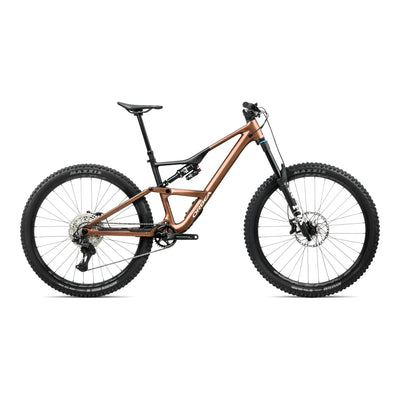 Orbea OCCAM LT H10 Mountain Bike in Metallic Cinnamon (Matt) - Black (Gloss), side view