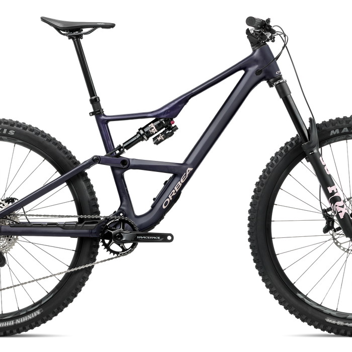 Orbea OCCAM LT H10 Mountain Bike in Tanzanite (Matt-Gloss), side view