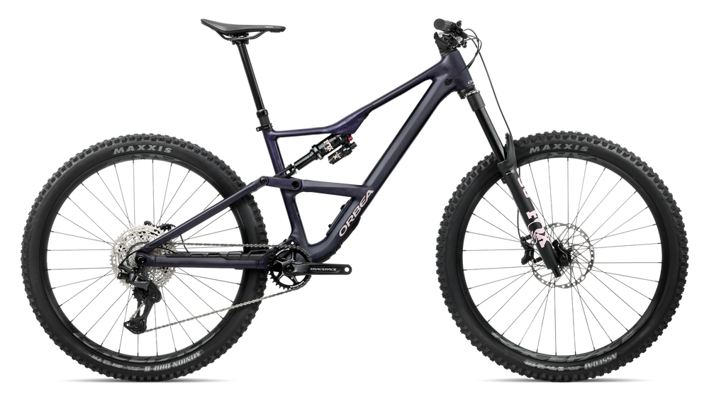 Orbea OCCAM LT H10 Mountain Bike in Tanzanite (Matt-Gloss), side view