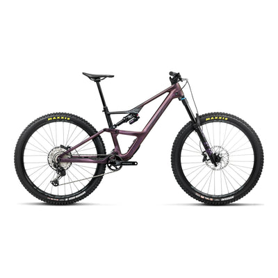 Orbea OCCAM LT M30 Mountain Bike in Sunset Carbon View - Black (Matt), side view