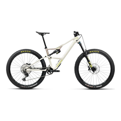 Orbea OCCAM LT M30 Mountain Bike in Ivory White - Nickel (Gloss), side view