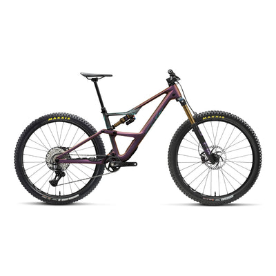 Orbea OCCAM LT M10 Mountain Bike in Sunset Carbon View - Black (Matt), side view