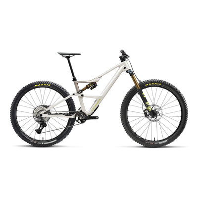 Orbea OCCAM LT M10 Mountain Bike in Ivory White - Nickel (Gloss), side view