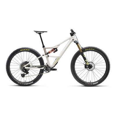Orbea OCCAM LT M-TEAM Mountain Bike in Ivory White - Nickel (Gloss), side view