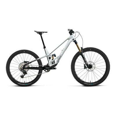 Orbea RALLON E-TEAM Mountain Bike in White Chich - Diamond Black (Gloss), side view